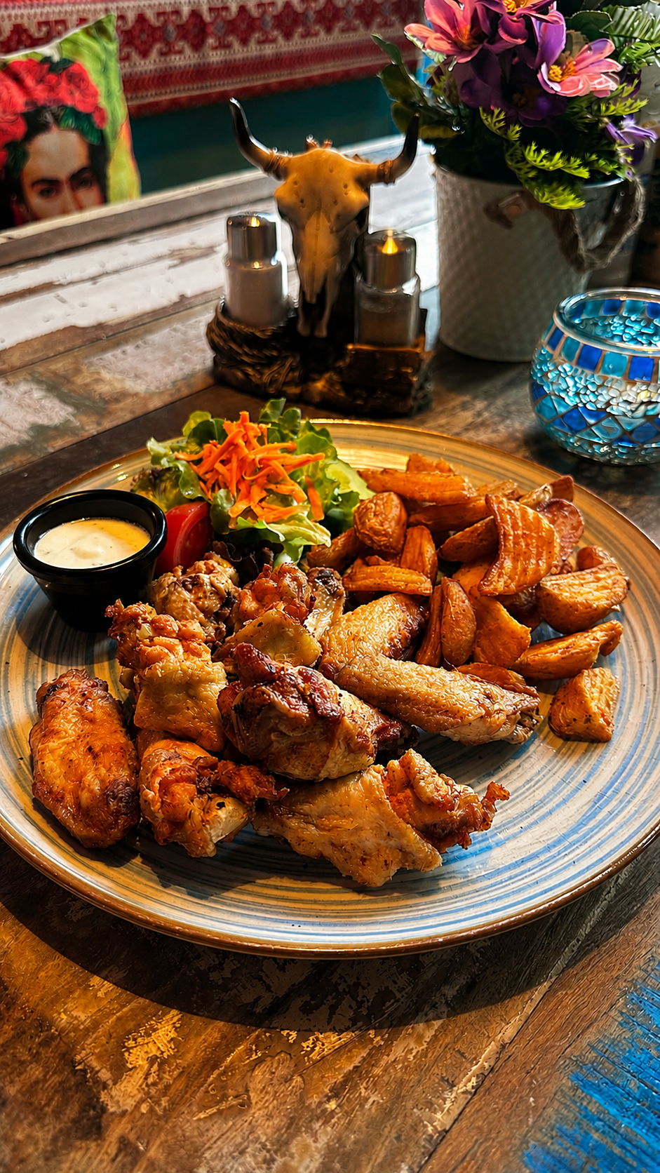 Wing Tag im Los Compañeros